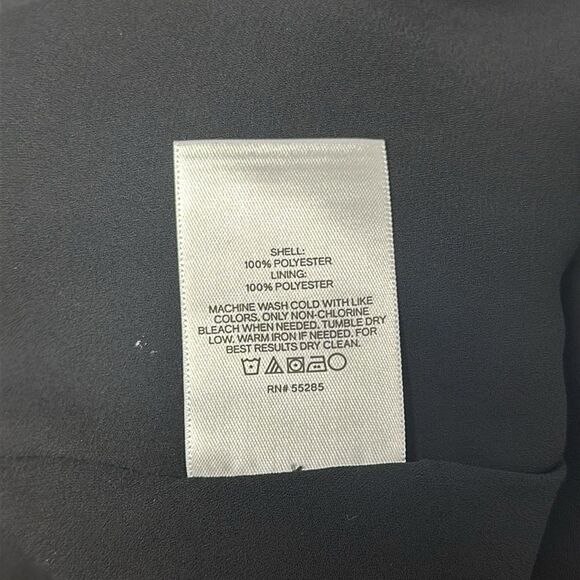 Express Women's Polka Dot Smocked-Waist Flutter-Sleeve Midi Dress Sz Small - Picture 12 of 12